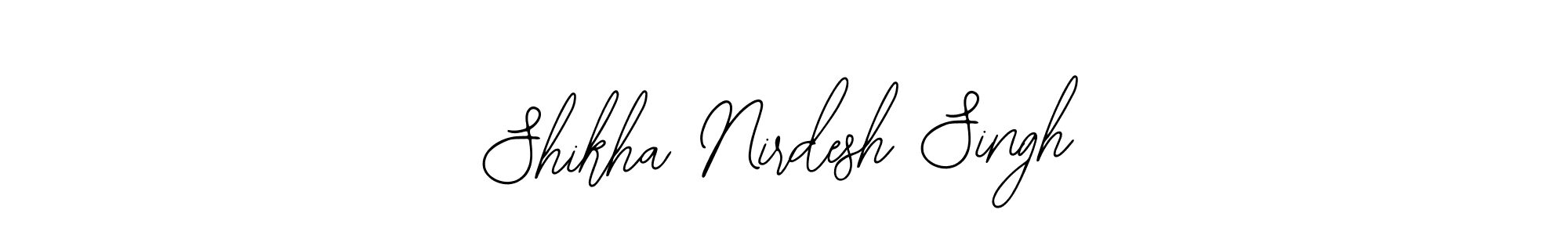 Make a beautiful signature design for name Shikha Nirdesh Singh. With this signature (Bearetta-2O07w) style, you can create a handwritten signature for free. Shikha Nirdesh Singh signature style 12 images and pictures png