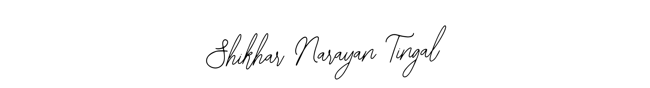 Make a beautiful signature design for name Shikhar Narayan Tingal. With this signature (Bearetta-2O07w) style, you can create a handwritten signature for free. Shikhar Narayan Tingal signature style 12 images and pictures png