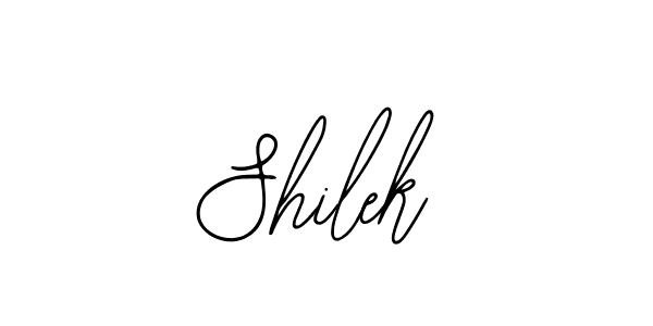 How to make Shilek signature? Bearetta-2O07w is a professional autograph style. Create handwritten signature for Shilek name. Shilek signature style 12 images and pictures png