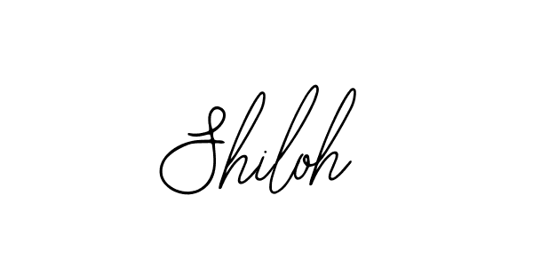 You should practise on your own different ways (Bearetta-2O07w) to write your name (Shiloh) in signature. don't let someone else do it for you. Shiloh signature style 12 images and pictures png