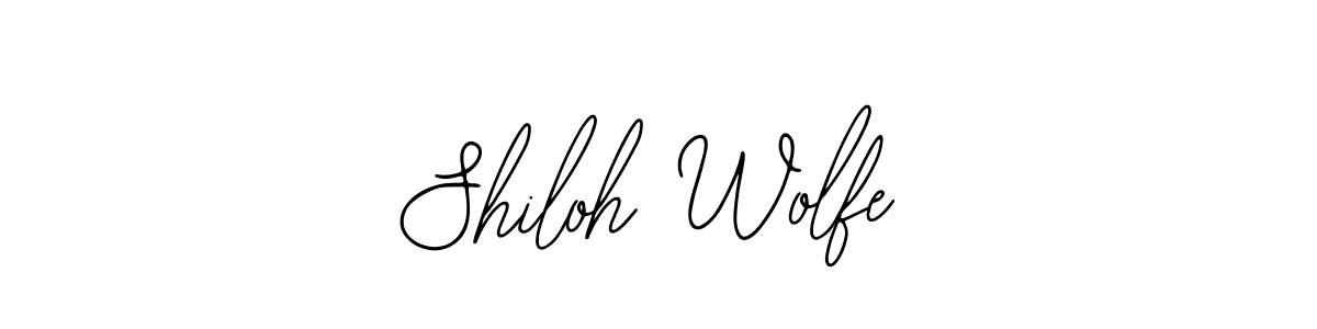 Make a beautiful signature design for name Shiloh Wolfe. With this signature (Bearetta-2O07w) style, you can create a handwritten signature for free. Shiloh Wolfe signature style 12 images and pictures png