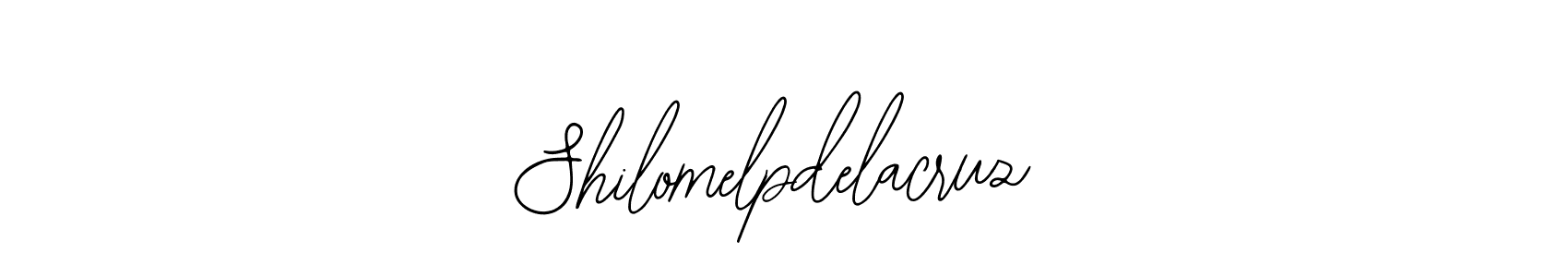 Create a beautiful signature design for name Shilomelpdelacruz. With this signature (Bearetta-2O07w) fonts, you can make a handwritten signature for free. Shilomelpdelacruz signature style 12 images and pictures png