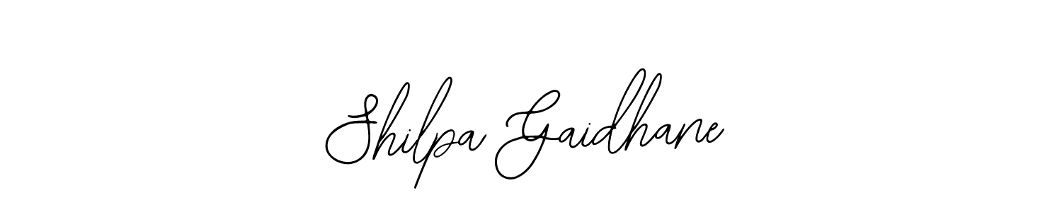 How to Draw Shilpa Gaidhane signature style? Bearetta-2O07w is a latest design signature styles for name Shilpa Gaidhane. Shilpa Gaidhane signature style 12 images and pictures png