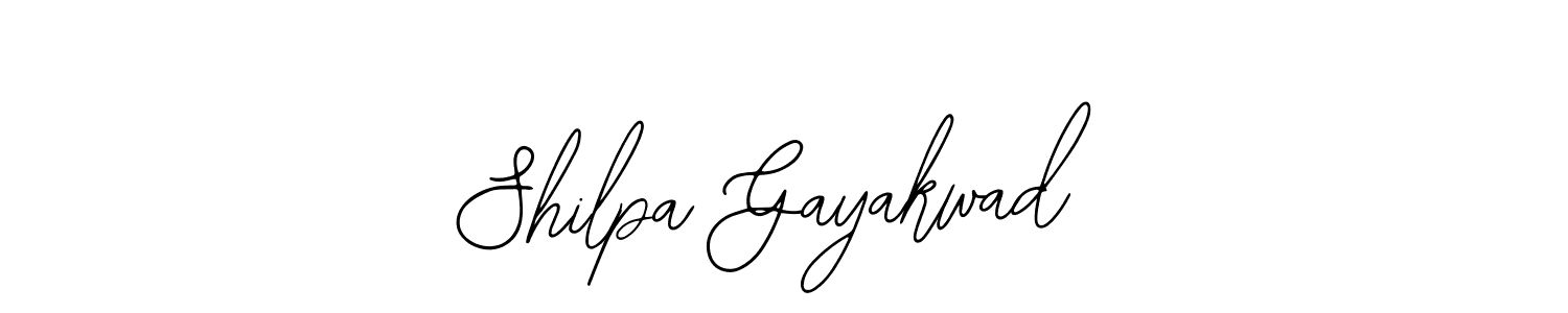 The best way (Bearetta-2O07w) to make a short signature is to pick only two or three words in your name. The name Shilpa Gayakwad include a total of six letters. For converting this name. Shilpa Gayakwad signature style 12 images and pictures png