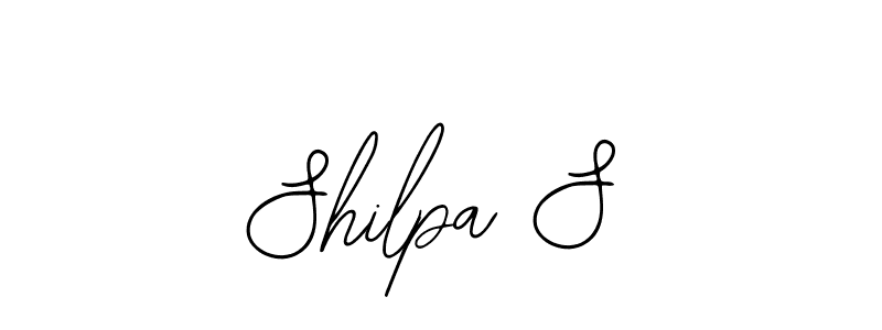 How to Draw Shilpa S signature style? Bearetta-2O07w is a latest design signature styles for name Shilpa S. Shilpa S signature style 12 images and pictures png