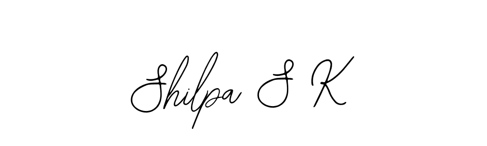 Make a beautiful signature design for name Shilpa S K. Use this online signature maker to create a handwritten signature for free. Shilpa S K signature style 12 images and pictures png