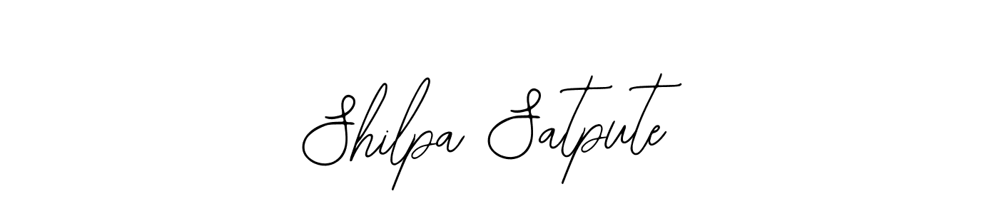 Make a beautiful signature design for name Shilpa Satpute. With this signature (Bearetta-2O07w) style, you can create a handwritten signature for free. Shilpa Satpute signature style 12 images and pictures png