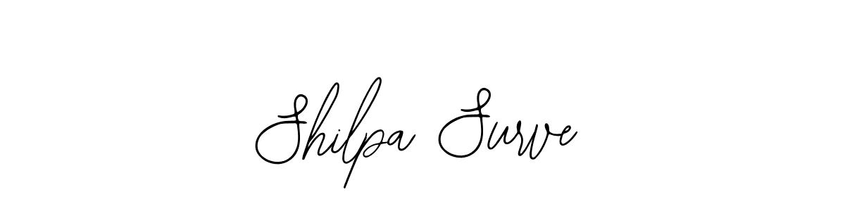 How to make Shilpa Surve signature? Bearetta-2O07w is a professional autograph style. Create handwritten signature for Shilpa Surve name. Shilpa Surve signature style 12 images and pictures png