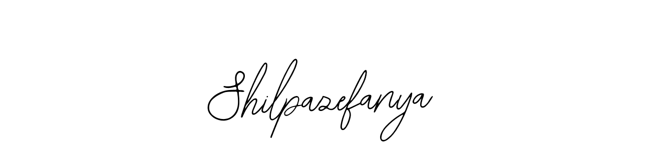 How to make Shilpazefanya name signature. Use Bearetta-2O07w style for creating short signs online. This is the latest handwritten sign. Shilpazefanya signature style 12 images and pictures png