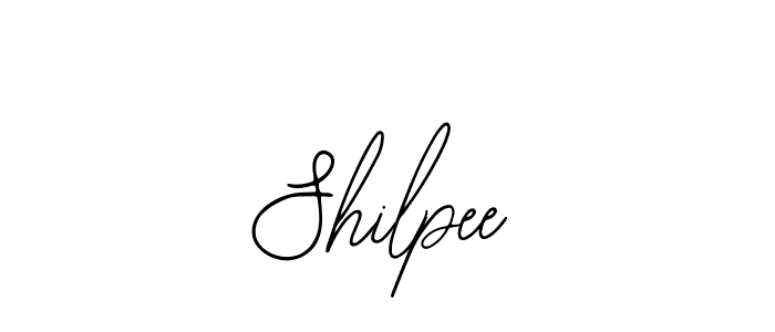 Use a signature maker to create a handwritten signature online. With this signature software, you can design (Bearetta-2O07w) your own signature for name Shilpee. Shilpee signature style 12 images and pictures png