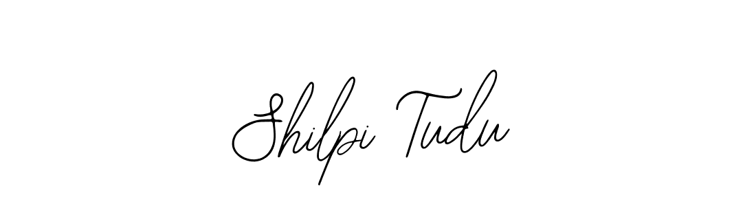 Use a signature maker to create a handwritten signature online. With this signature software, you can design (Bearetta-2O07w) your own signature for name Shilpi Tudu. Shilpi Tudu signature style 12 images and pictures png