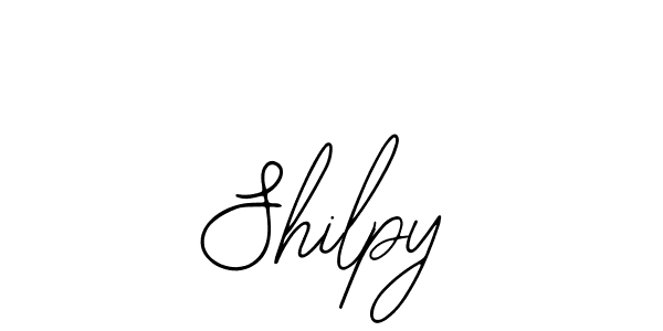 The best way (Bearetta-2O07w) to make a short signature is to pick only two or three words in your name. The name Shilpy include a total of six letters. For converting this name. Shilpy signature style 12 images and pictures png