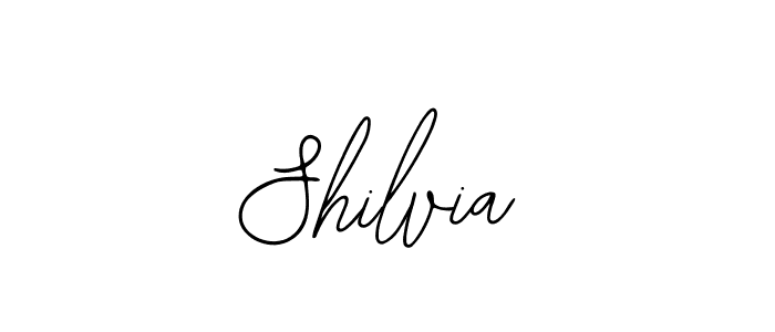 Shilvia stylish signature style. Best Handwritten Sign (Bearetta-2O07w) for my name. Handwritten Signature Collection Ideas for my name Shilvia. Shilvia signature style 12 images and pictures png