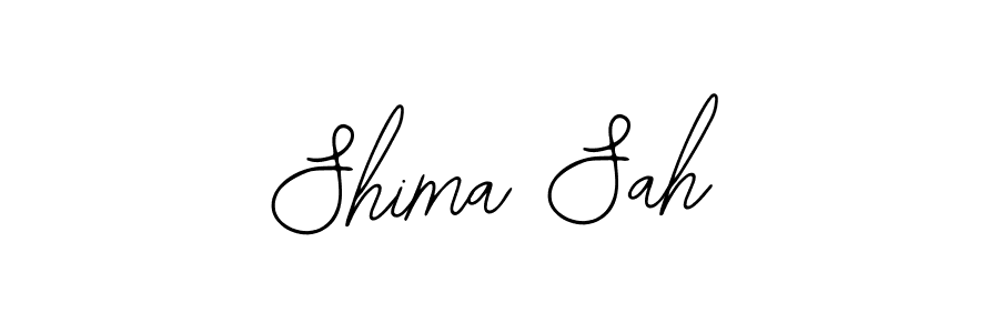 Make a beautiful signature design for name Shima Sah. With this signature (Bearetta-2O07w) style, you can create a handwritten signature for free. Shima Sah signature style 12 images and pictures png