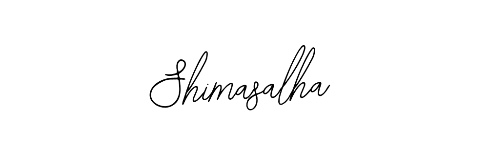 How to make Shimasalha signature? Bearetta-2O07w is a professional autograph style. Create handwritten signature for Shimasalha name. Shimasalha signature style 12 images and pictures png