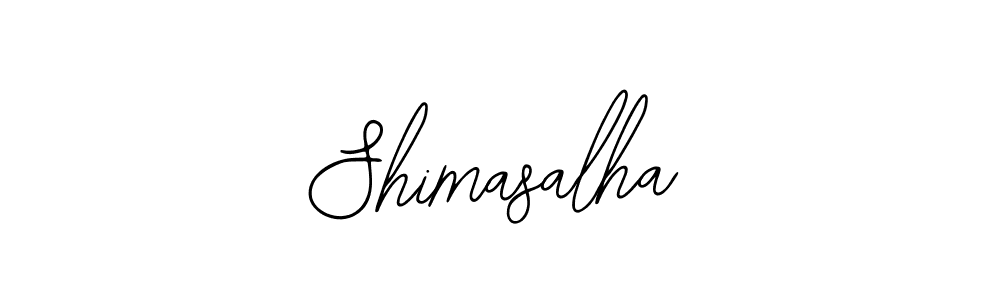 How to make Shimasalha signature? Bearetta-2O07w is a professional autograph style. Create handwritten signature for Shimasalha name. Shimasalha signature style 12 images and pictures png