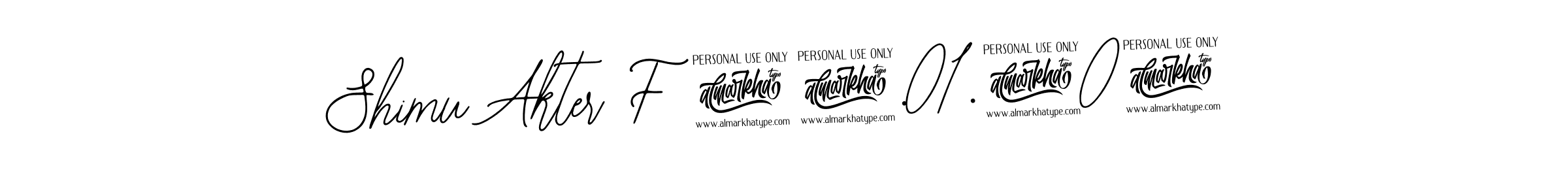 Make a beautiful signature design for name Shimu Akter F 27.01.2025. Use this online signature maker to create a handwritten signature for free. Shimu Akter F 27.01.2025 signature style 12 images and pictures png