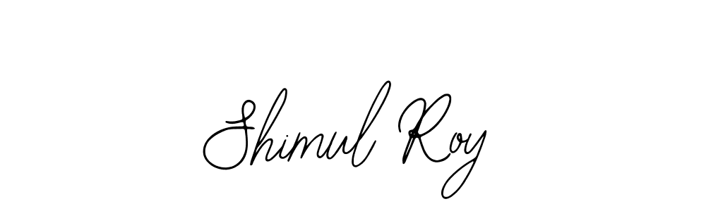 if you are searching for the best signature style for your name Shimul Roy. so please give up your signature search. here we have designed multiple signature styles  using Bearetta-2O07w. Shimul Roy signature style 12 images and pictures png