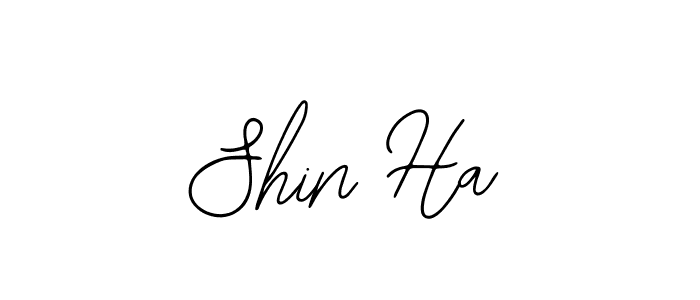if you are searching for the best signature style for your name Shin Ha. so please give up your signature search. here we have designed multiple signature styles  using Bearetta-2O07w. Shin Ha signature style 12 images and pictures png