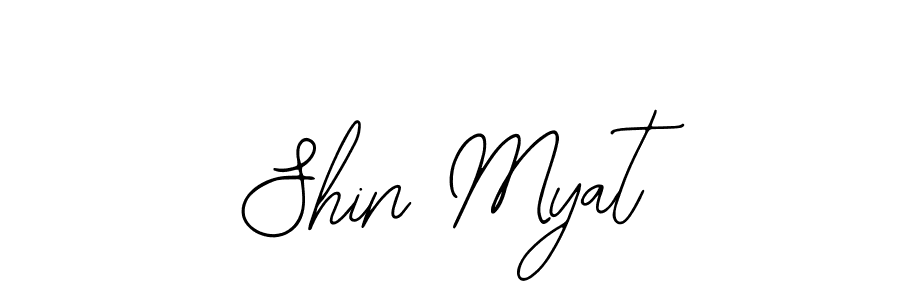 Similarly Bearetta-2O07w is the best handwritten signature design. Signature creator online .You can use it as an online autograph creator for name Shin Myat. Shin Myat signature style 12 images and pictures png