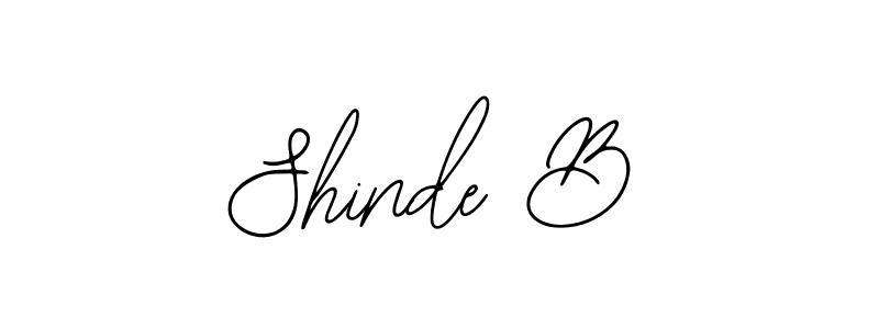 Make a beautiful signature design for name Shinde B. Use this online signature maker to create a handwritten signature for free. Shinde B signature style 12 images and pictures png