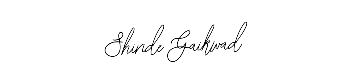 Create a beautiful signature design for name Shinde Gaikwad. With this signature (Bearetta-2O07w) fonts, you can make a handwritten signature for free. Shinde Gaikwad signature style 12 images and pictures png