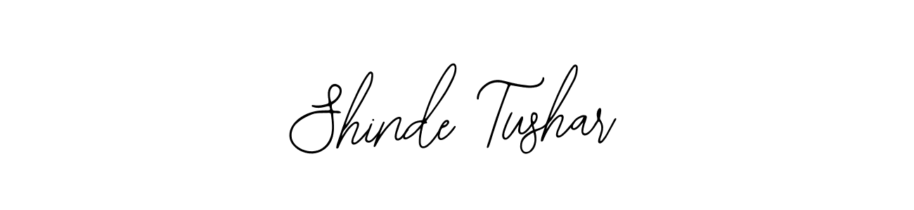 Shinde Tushar stylish signature style. Best Handwritten Sign (Bearetta-2O07w) for my name. Handwritten Signature Collection Ideas for my name Shinde Tushar. Shinde Tushar signature style 12 images and pictures png