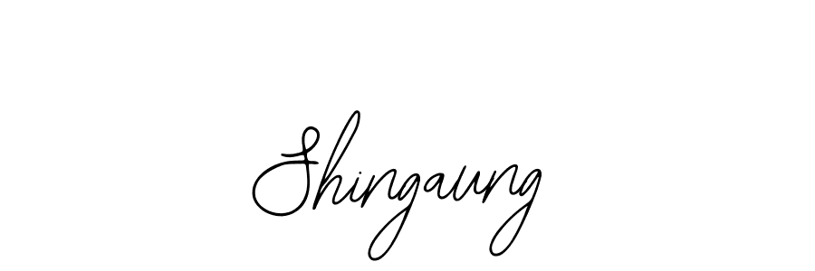How to make Shingaung signature? Bearetta-2O07w is a professional autograph style. Create handwritten signature for Shingaung name. Shingaung signature style 12 images and pictures png