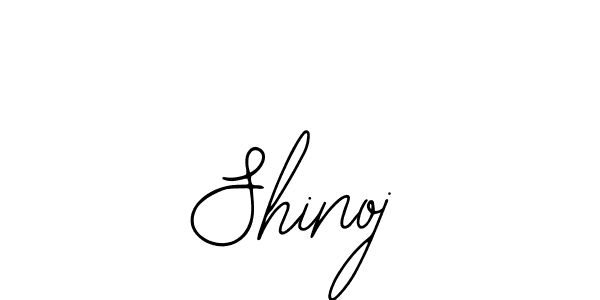 How to make Shinoj signature? Bearetta-2O07w is a professional autograph style. Create handwritten signature for Shinoj name. Shinoj signature style 12 images and pictures png