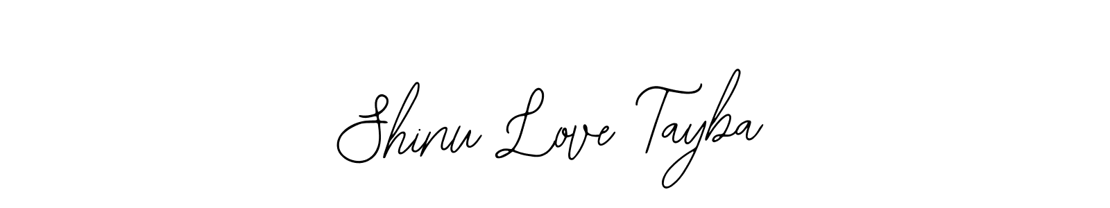 Make a beautiful signature design for name Shinu Love Tayba. With this signature (Bearetta-2O07w) style, you can create a handwritten signature for free. Shinu Love Tayba signature style 12 images and pictures png