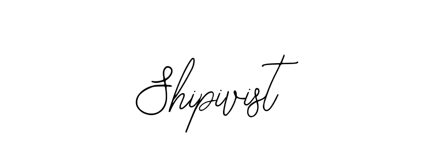 How to make Shipivist name signature. Use Bearetta-2O07w style for creating short signs online. This is the latest handwritten sign. Shipivist signature style 12 images and pictures png