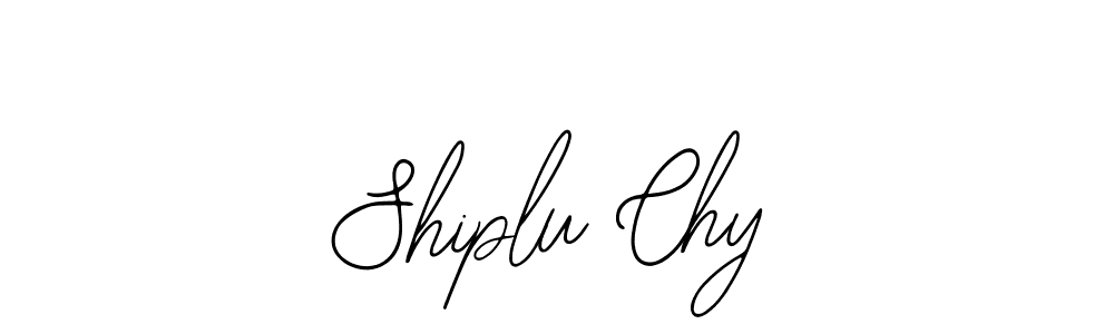 You should practise on your own different ways (Bearetta-2O07w) to write your name (Shiplu Chy) in signature. don't let someone else do it for you. Shiplu Chy signature style 12 images and pictures png