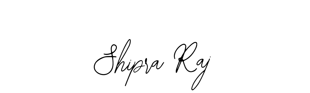 You should practise on your own different ways (Bearetta-2O07w) to write your name (Shipra Raj) in signature. don't let someone else do it for you. Shipra Raj signature style 12 images and pictures png