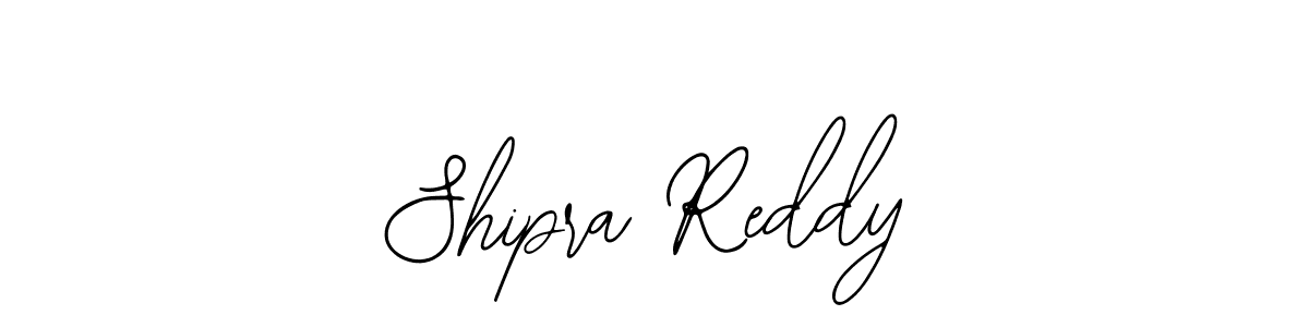 How to make Shipra Reddy name signature. Use Bearetta-2O07w style for creating short signs online. This is the latest handwritten sign. Shipra Reddy signature style 12 images and pictures png