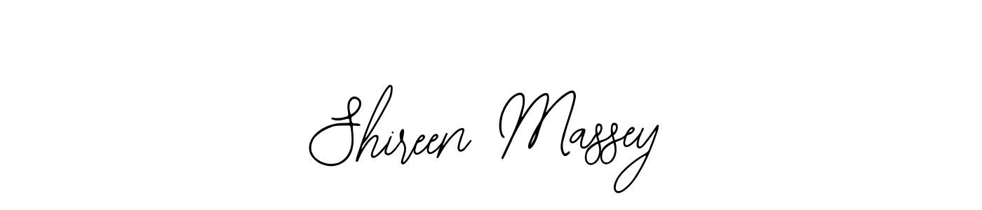 Design your own signature with our free online signature maker. With this signature software, you can create a handwritten (Bearetta-2O07w) signature for name Shireen Massey. Shireen Massey signature style 12 images and pictures png