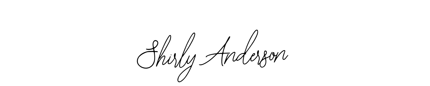 Similarly Bearetta-2O07w is the best handwritten signature design. Signature creator online .You can use it as an online autograph creator for name Shirly Anderson. Shirly Anderson signature style 12 images and pictures png