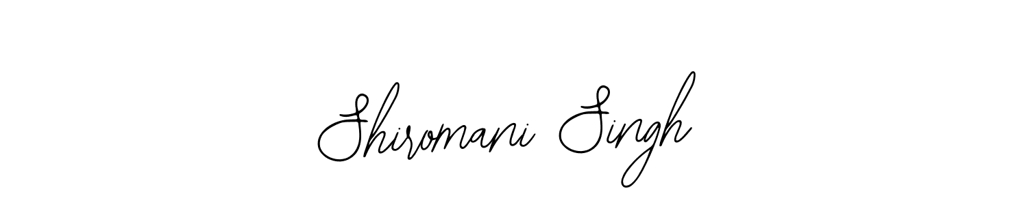 How to make Shiromani Singh signature? Bearetta-2O07w is a professional autograph style. Create handwritten signature for Shiromani Singh name. Shiromani Singh signature style 12 images and pictures png