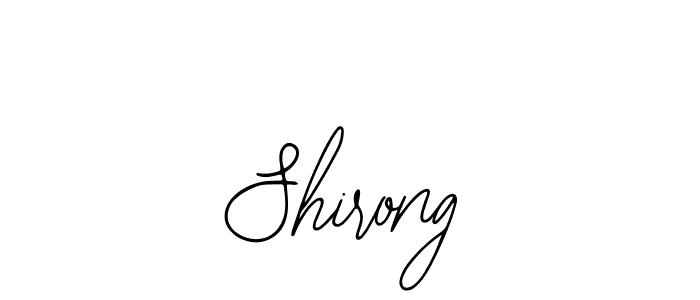 Use a signature maker to create a handwritten signature online. With this signature software, you can design (Bearetta-2O07w) your own signature for name Shirong. Shirong signature style 12 images and pictures png