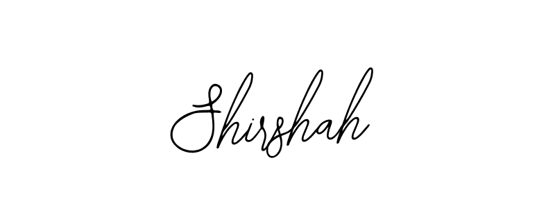 How to Draw Shirshah signature style? Bearetta-2O07w is a latest design signature styles for name Shirshah. Shirshah signature style 12 images and pictures png