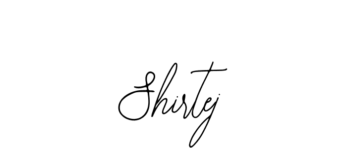 Design your own signature with our free online signature maker. With this signature software, you can create a handwritten (Bearetta-2O07w) signature for name Shirtej. Shirtej signature style 12 images and pictures png