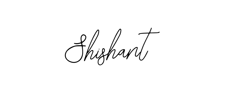 Design your own signature with our free online signature maker. With this signature software, you can create a handwritten (Bearetta-2O07w) signature for name Shishant. Shishant signature style 12 images and pictures png