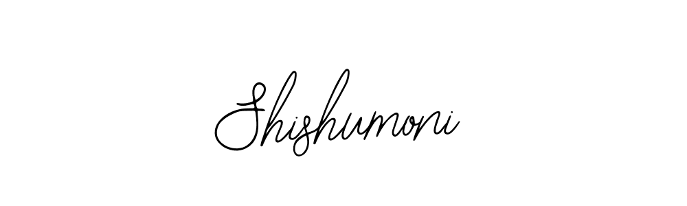 if you are searching for the best signature style for your name Shishumoni. so please give up your signature search. here we have designed multiple signature styles  using Bearetta-2O07w. Shishumoni signature style 12 images and pictures png