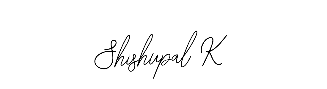 Use a signature maker to create a handwritten signature online. With this signature software, you can design (Bearetta-2O07w) your own signature for name Shishupal K. Shishupal K signature style 12 images and pictures png