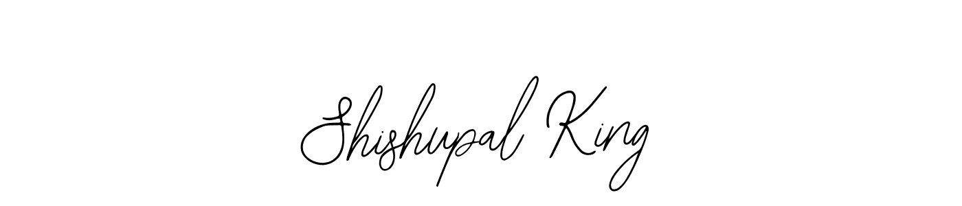 You should practise on your own different ways (Bearetta-2O07w) to write your name (Shishupal King) in signature. don't let someone else do it for you. Shishupal King signature style 12 images and pictures png