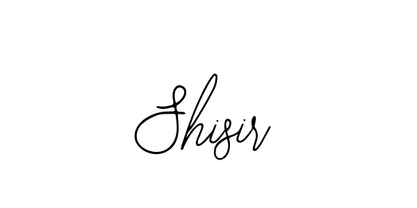 You should practise on your own different ways (Bearetta-2O07w) to write your name (Shisir) in signature. don't let someone else do it for you. Shisir signature style 12 images and pictures png