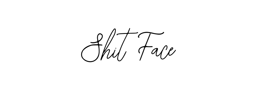 The best way (Bearetta-2O07w) to make a short signature is to pick only two or three words in your name. The name Shit Face include a total of six letters. For converting this name. Shit Face signature style 12 images and pictures png