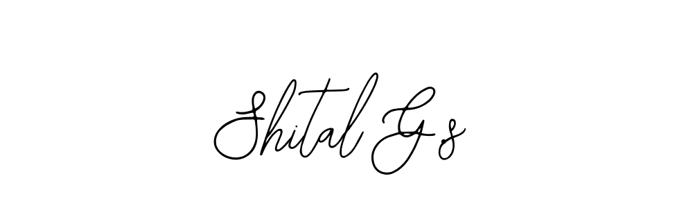 Also You can easily find your signature by using the search form. We will create Shital G.s name handwritten signature images for you free of cost using Bearetta-2O07w sign style. Shital G.s signature style 12 images and pictures png