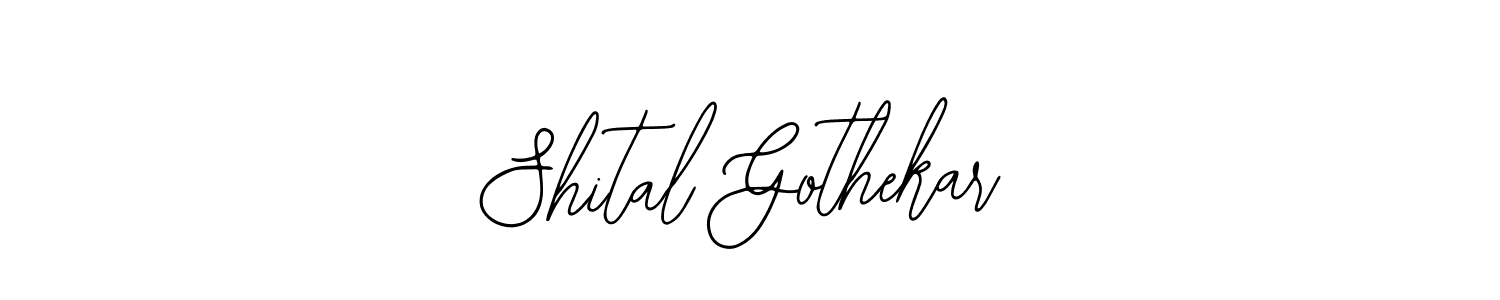 How to Draw Shital Gothekar signature style? Bearetta-2O07w is a latest design signature styles for name Shital Gothekar. Shital Gothekar signature style 12 images and pictures png