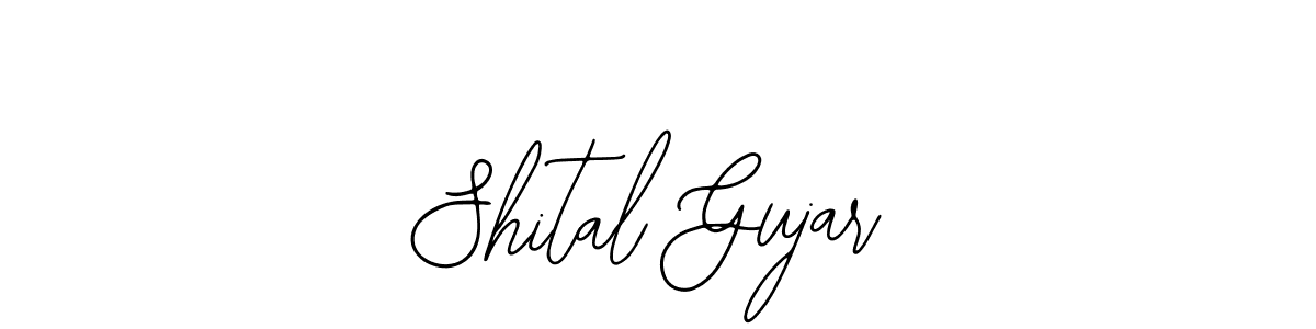 Also we have Shital Gujar name is the best signature style. Create professional handwritten signature collection using Bearetta-2O07w autograph style. Shital Gujar signature style 12 images and pictures png
