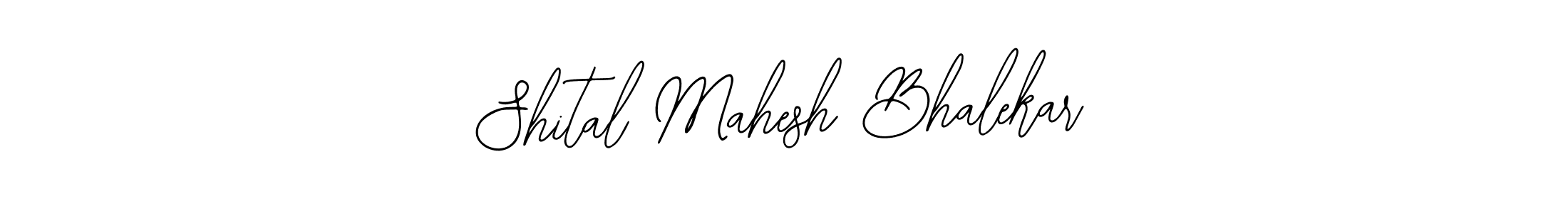 Also we have Shital Mahesh Bhalekar name is the best signature style. Create professional handwritten signature collection using Bearetta-2O07w autograph style. Shital Mahesh Bhalekar signature style 12 images and pictures png